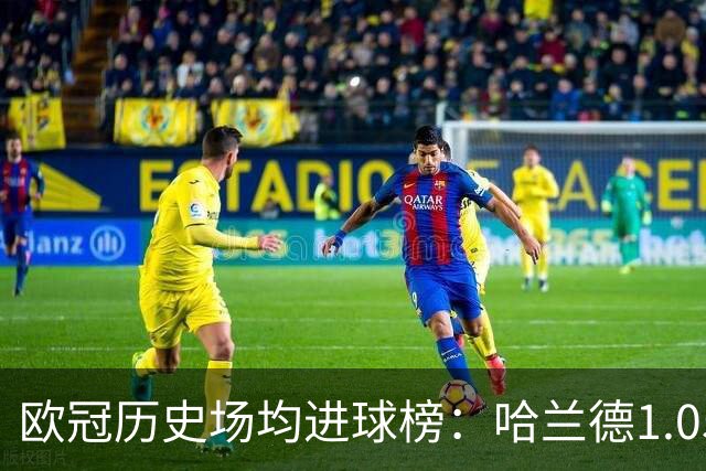 欧冠历史场均进球榜：哈兰德1.05球居首